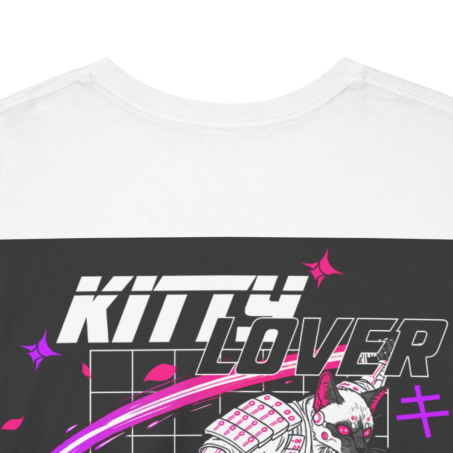 Kitty Lover T-shirt | Design on the Back
