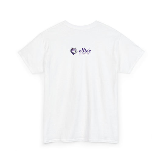 Cat Dad T-Shirt Front Design | Unisex Heavy Cotton Tee | Cat Lover Gift