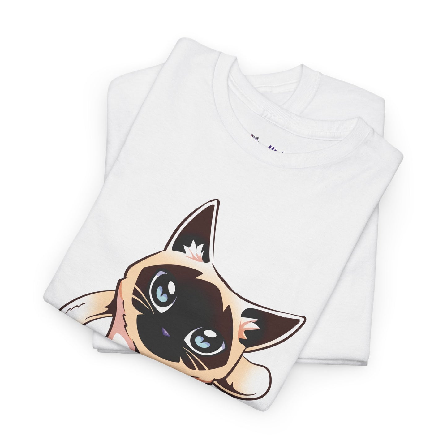Cat Dad T-Shirt Front Design | Unisex Heavy Cotton Tee | Cat Lover Gift