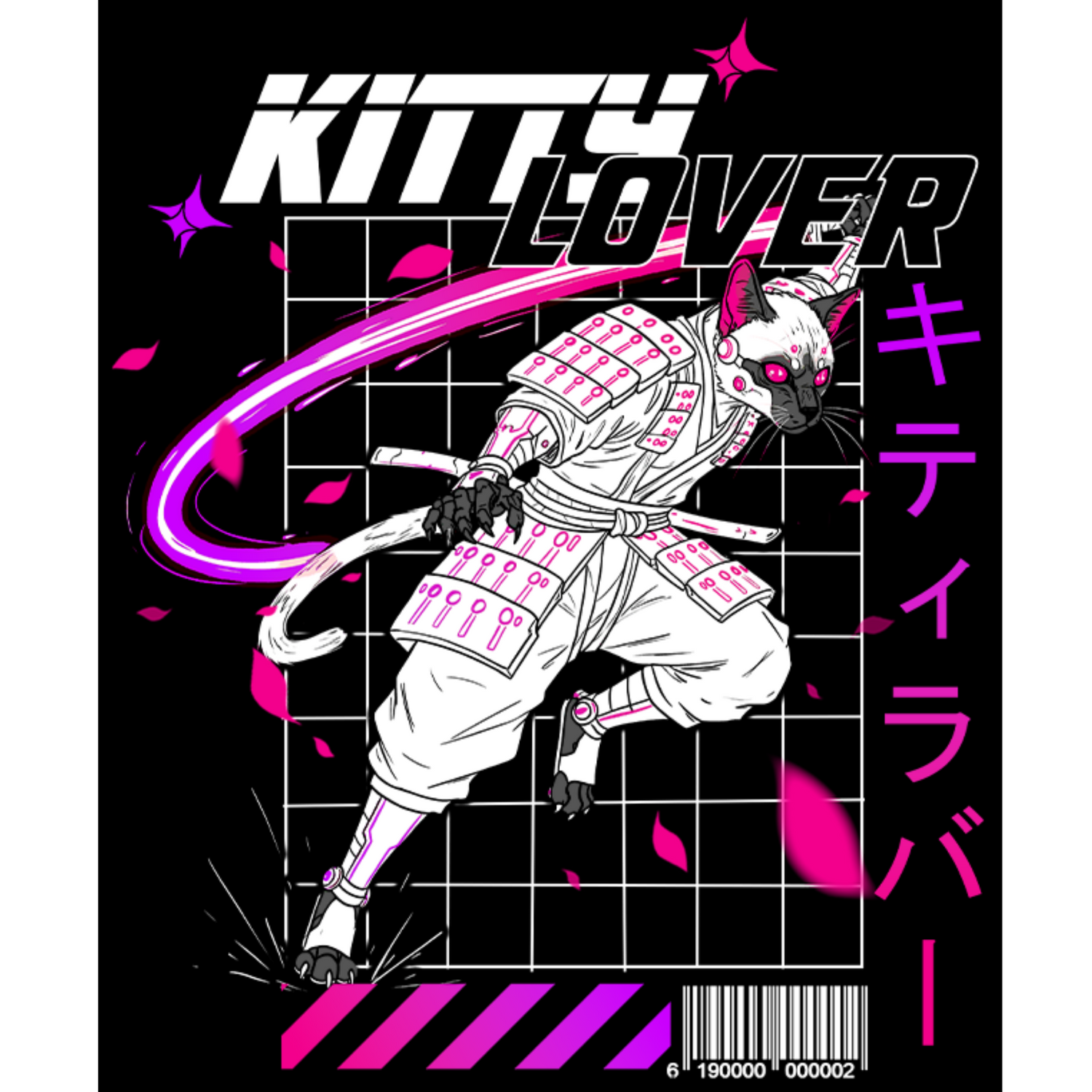 Kitty Lover Series – Futuristic Cat Pillows, Tees, Stickers & Gifts 🐾