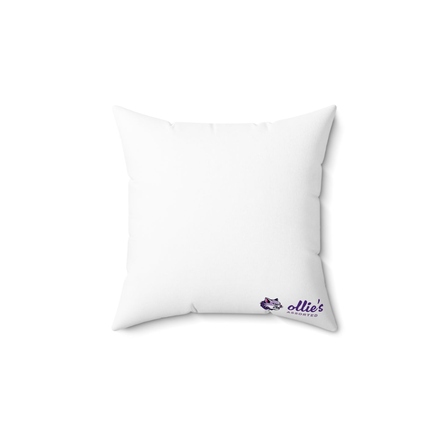 Galactic Cat Throw Pillow 14x14 | Direct-to-Garment Printed Cosmic Cat Art Décor