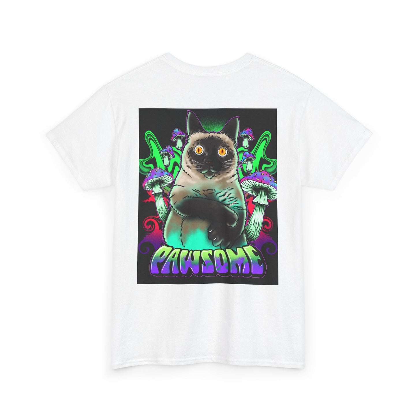 Pawsome T-shirt | Design on the back