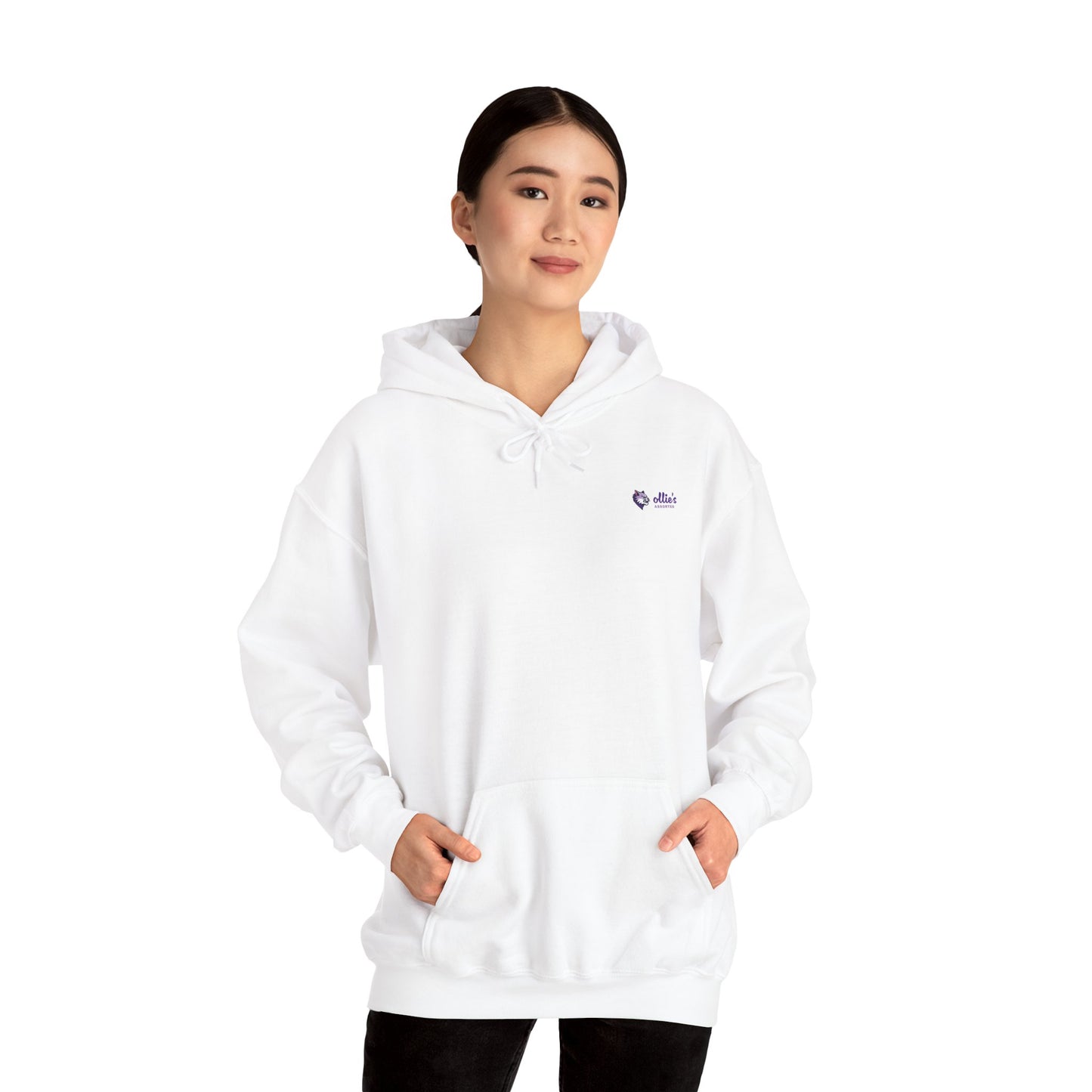 Cat Trappin’ Hoodie Back Design | Unisex Heavy Blend Cat Lover Sweatshirt 🐾