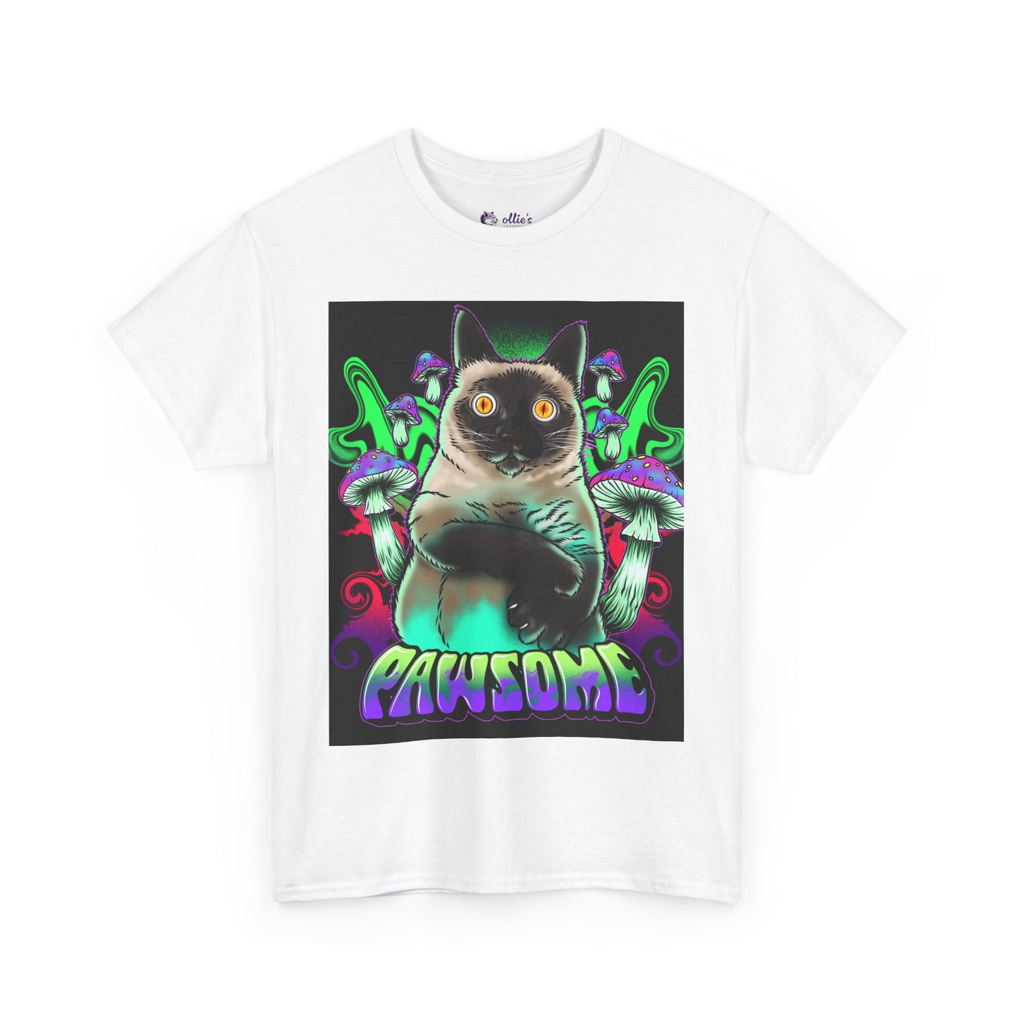 Pawesome T-shirt | Design on the front