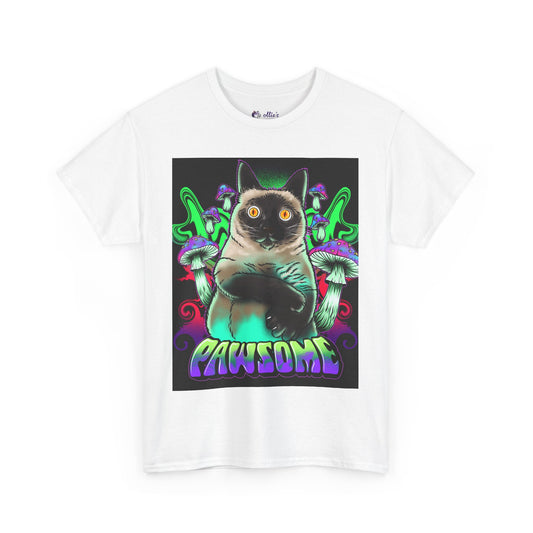 Pawesome T-shirt | Design on the front