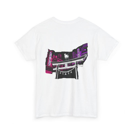 Tokyo cat T-shirt | Design on the Back