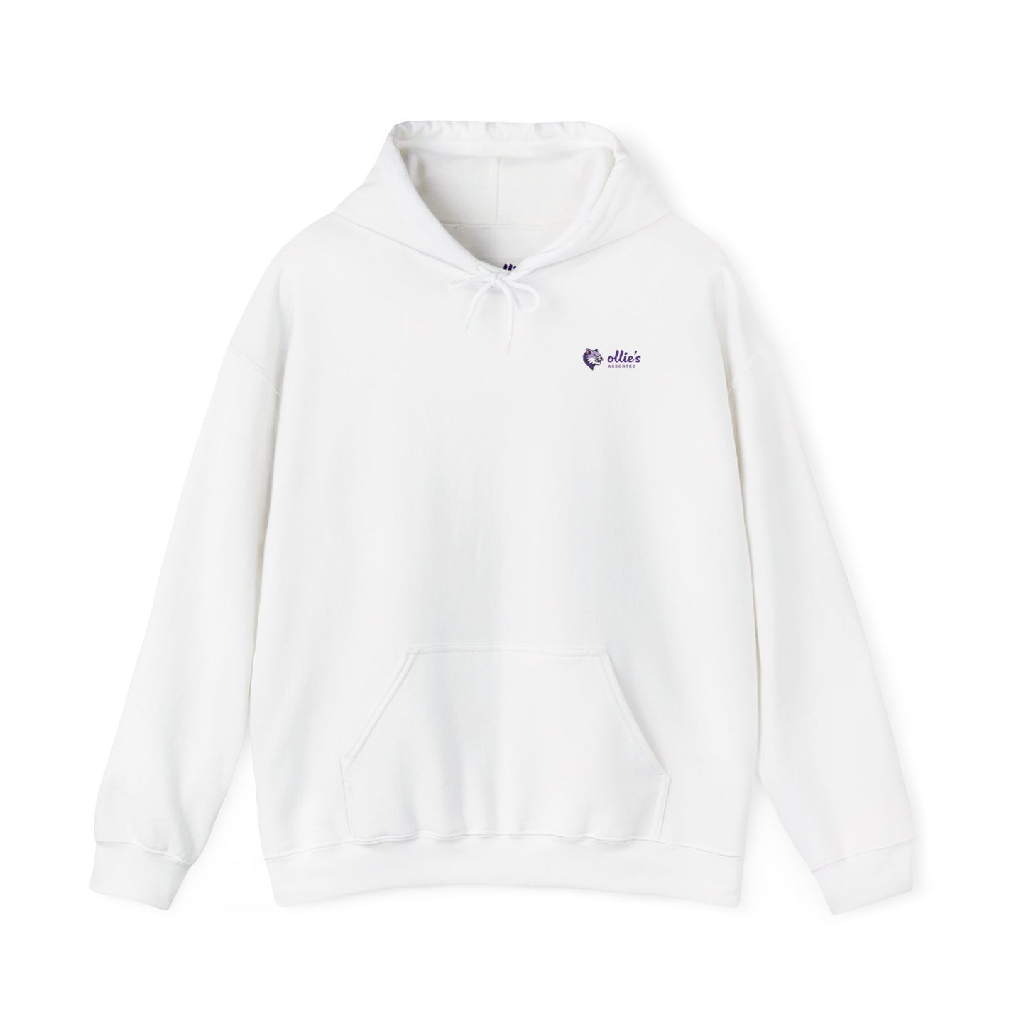 Cat of Wall Street Hoodie Back Design | Unisex Cat Lover Sweatshirt