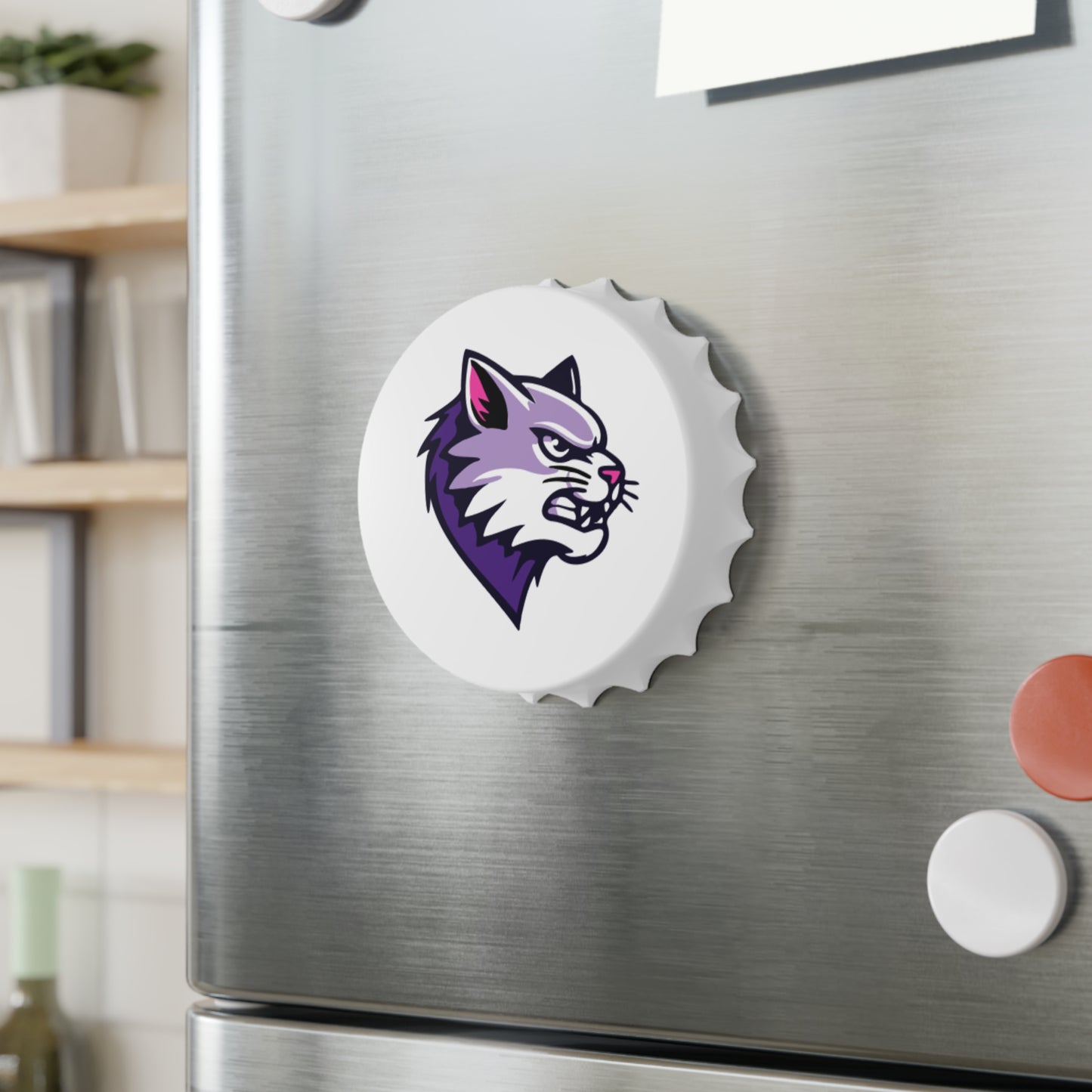 Ollie's Assorted Cat LOGO Bottle Opener