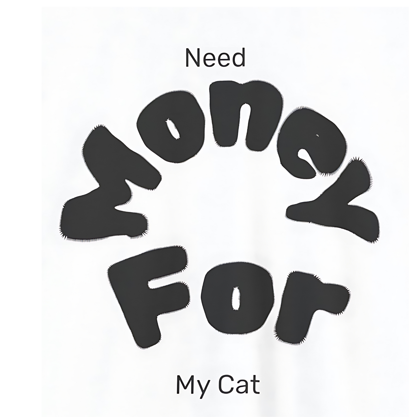 Need Money for My Cat T-Shirt | Funny Cat Lover Unisex Heavy Cotton Tee | Gift for Pet Owners